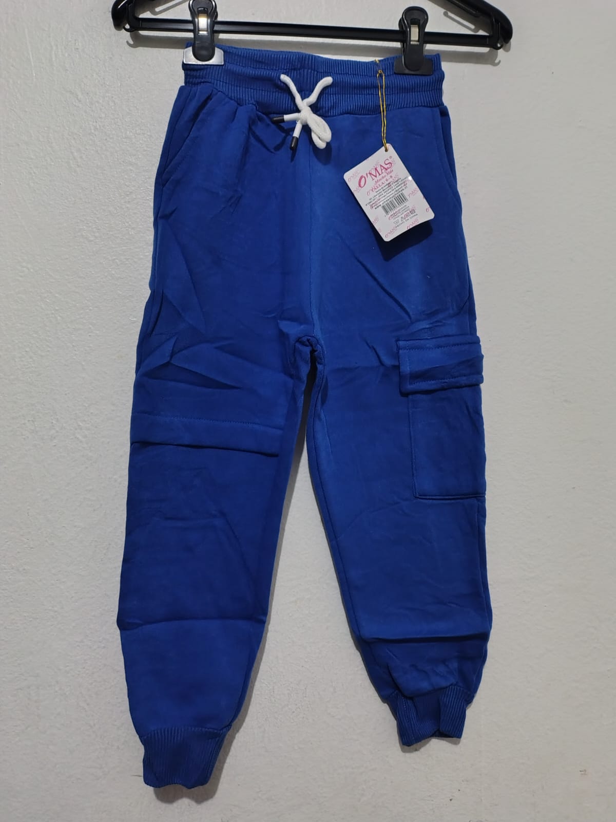 BUZO NIÑA POLAR CARGO AZUL