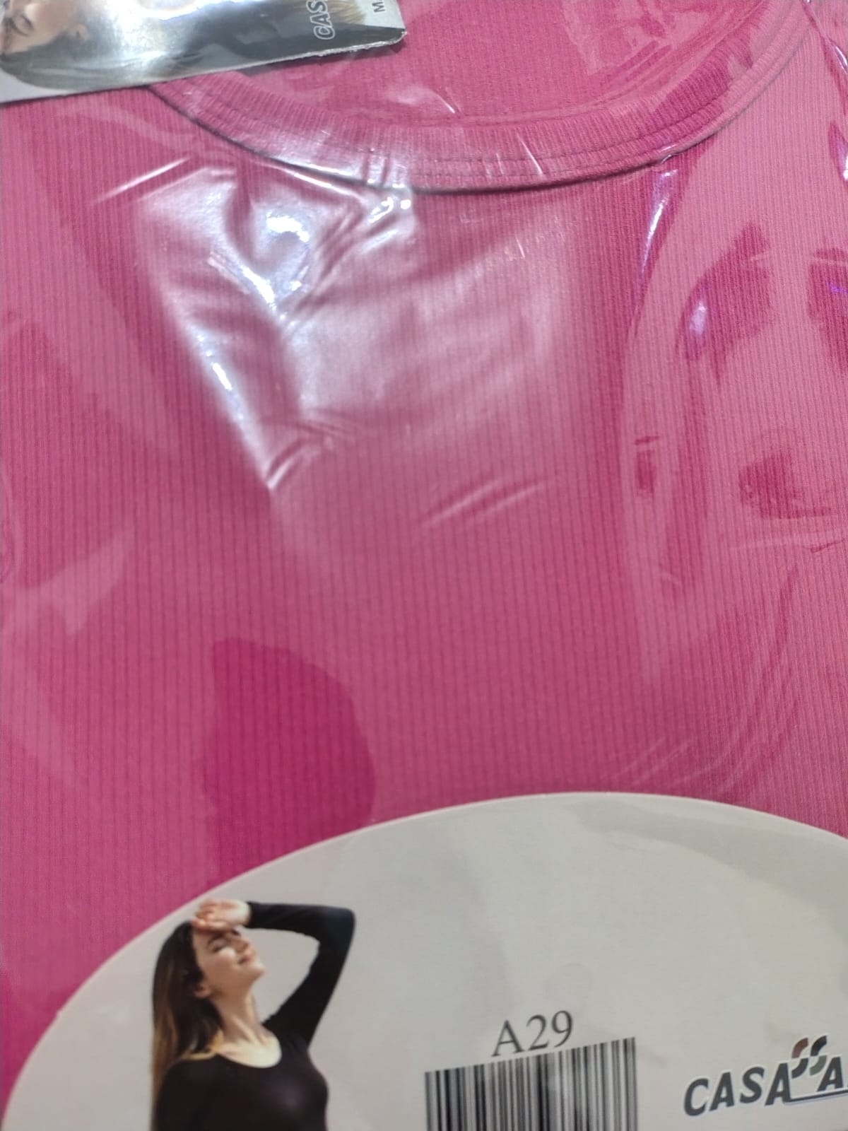 POLERA ACANALADA ROSA