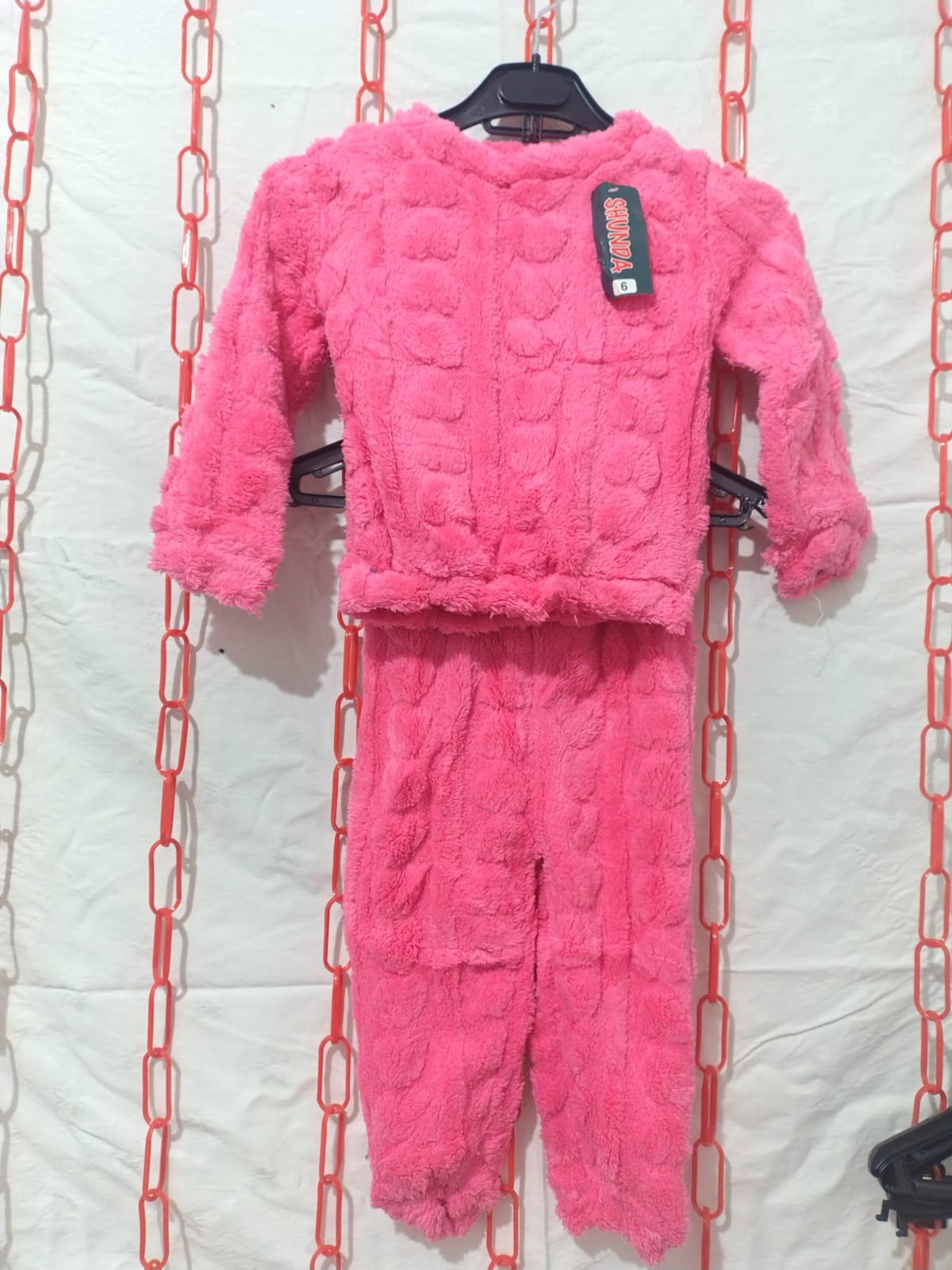 PIJAMAS INFANTIL COLOR ROSADO