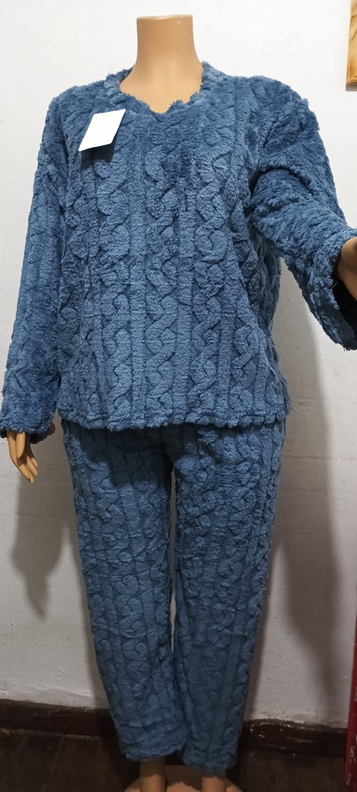 PIJAMAS POLAR AZUL